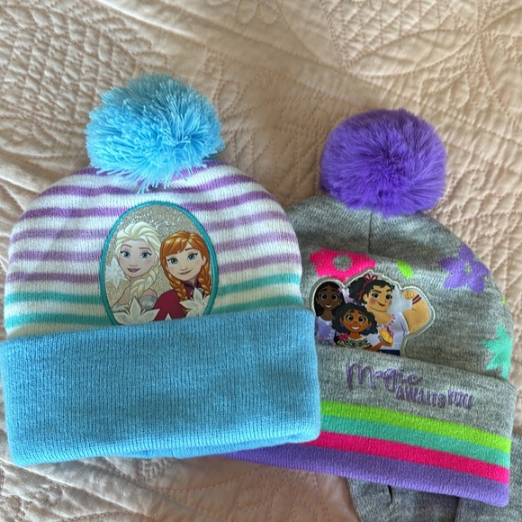 Disney Hat Bundle With A Pair Of Mittens & A Headband EUC - Picture 3 of 11